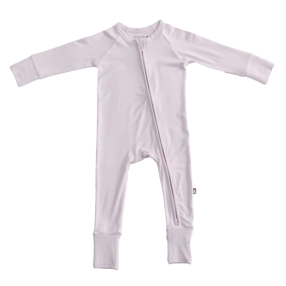 New Bumbunny Footsie Bamboo Romper in Sea Shell